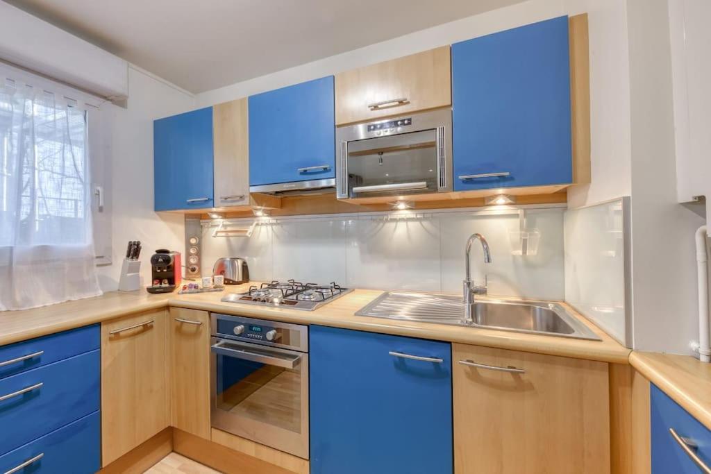 Ferienwohnung La Pepite Bleue De Nanterre Exterior foto